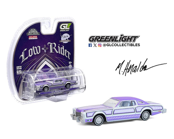 1973 Ford Thunderbird Lowrider Michael Heralda Special Edition Greenlight 1/64