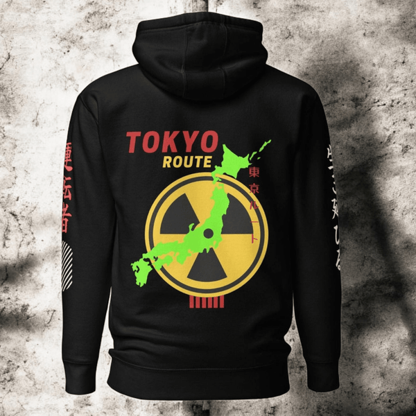 Tokyo Route Hantsu Driven Radioactive Hoodie