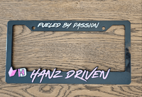 Hanz Driven License Plate Frame Pink