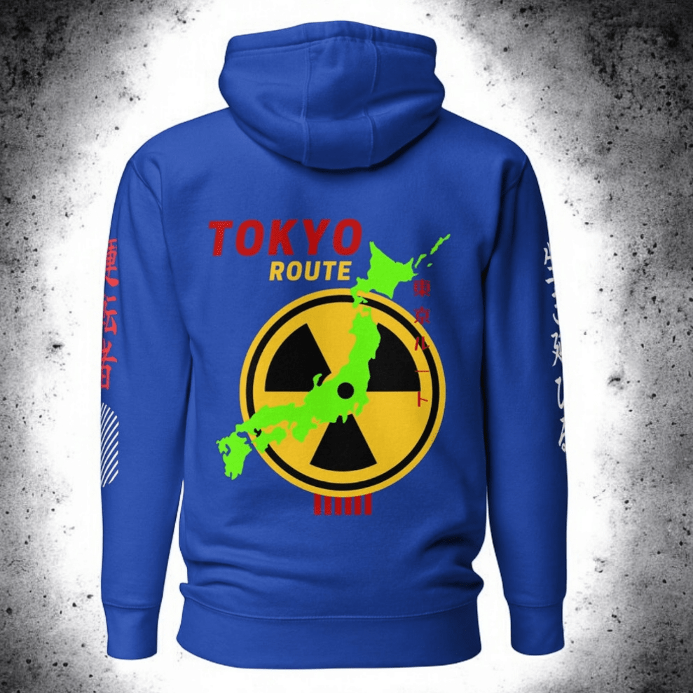 Tokyo Route Hantsu Driven Radioactive Hoodie