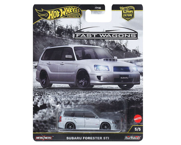Hot Wheels Car Culture Fast Wagons Subaru Forester 1/64 scale