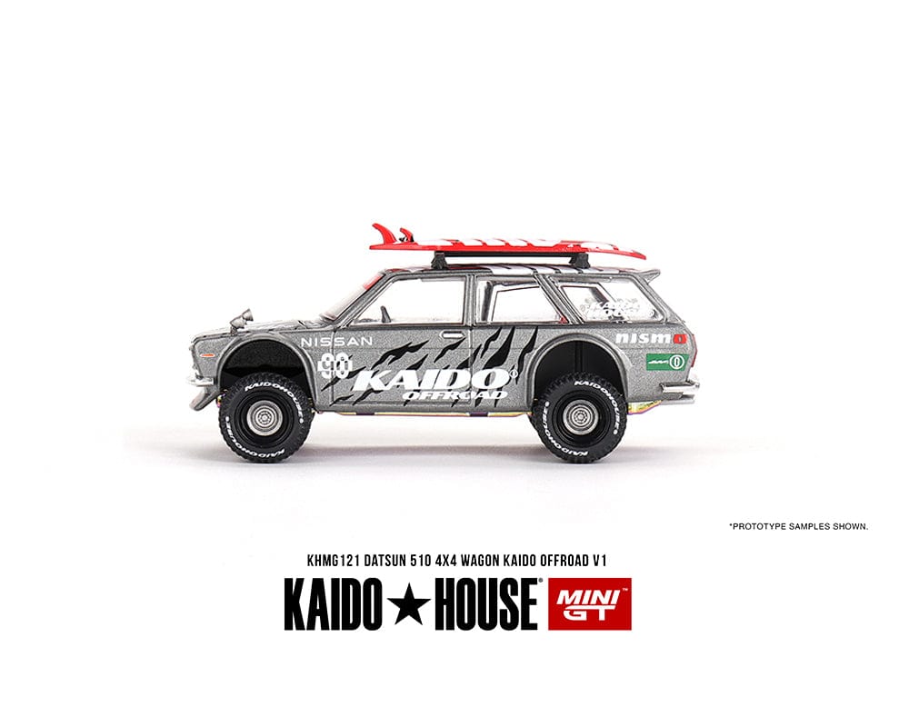 Datsun 510 Wagon 4x4 Offroad V1 Kaido House Mini GT KHMG121