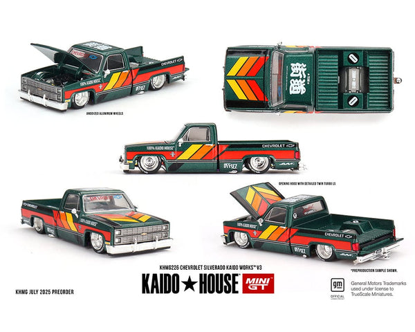 ミニカー KAIDO HOUSE Chevrolet Silverado KAIDO V1 KHMG112_600x600_crop_center.