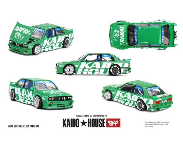 BMW M3 Kaido Works V2 Green kaido House Mini GT