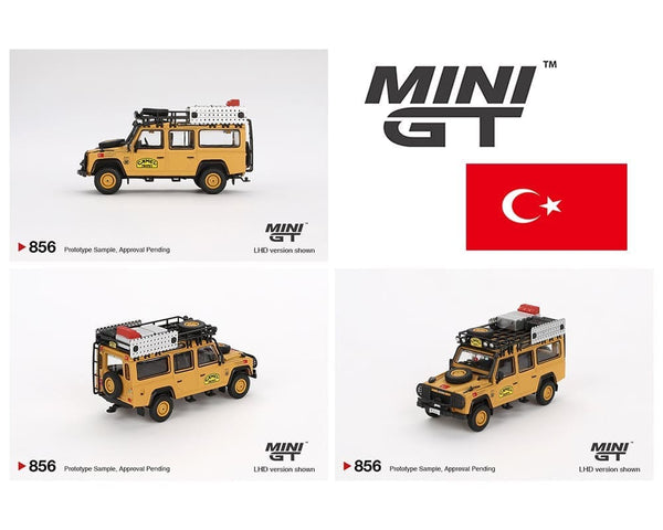 Land Rover Defender 110 1989 Camel Trophy Amazon Team Turkey – TURKEY Exclusives Mini GT