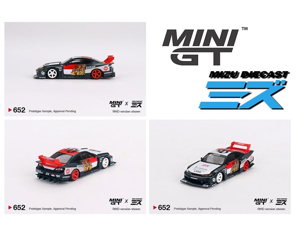 MINI GT 1:64 Nissan GTR R35 LB WORKS Diecast Model Car True Scale NISMO New