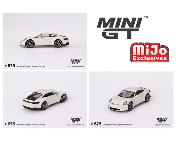 Porsche 911 992 GT3 Touring Crayon Mini GT 1/64