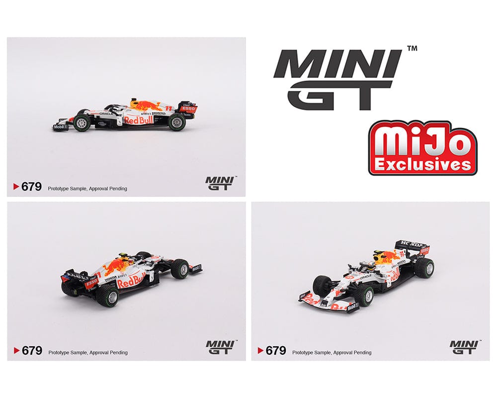 Red Bull RB16B #11 Sergio Pérez 2021 Turkish Grand Prix 3rd Place Mini GT 1/64