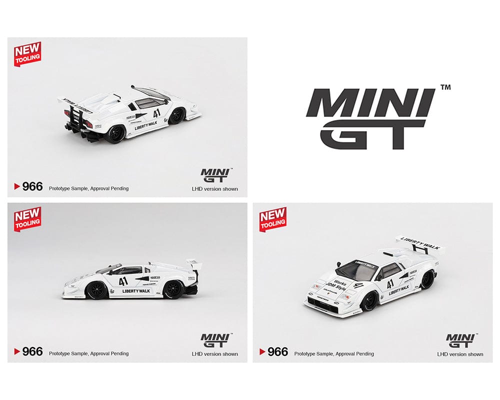 Pre-order) Lamborghini Countach LB-WORKS White 2024 Tokyo