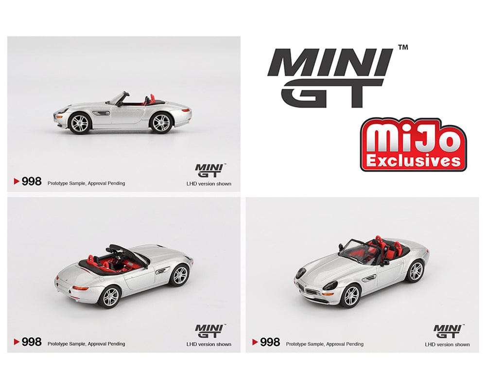 ミニッツ  美品　入手困難　BMW Z8 Silver pre-order) BMW Z8 Silver Mini GT 1/64 scale – Hanz Driven