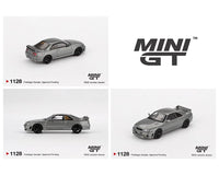 Nissan Skyline GT-R Dark Metal Gray Nismo BCNR33 CRS Version Limited Edition Mini GT 1:64