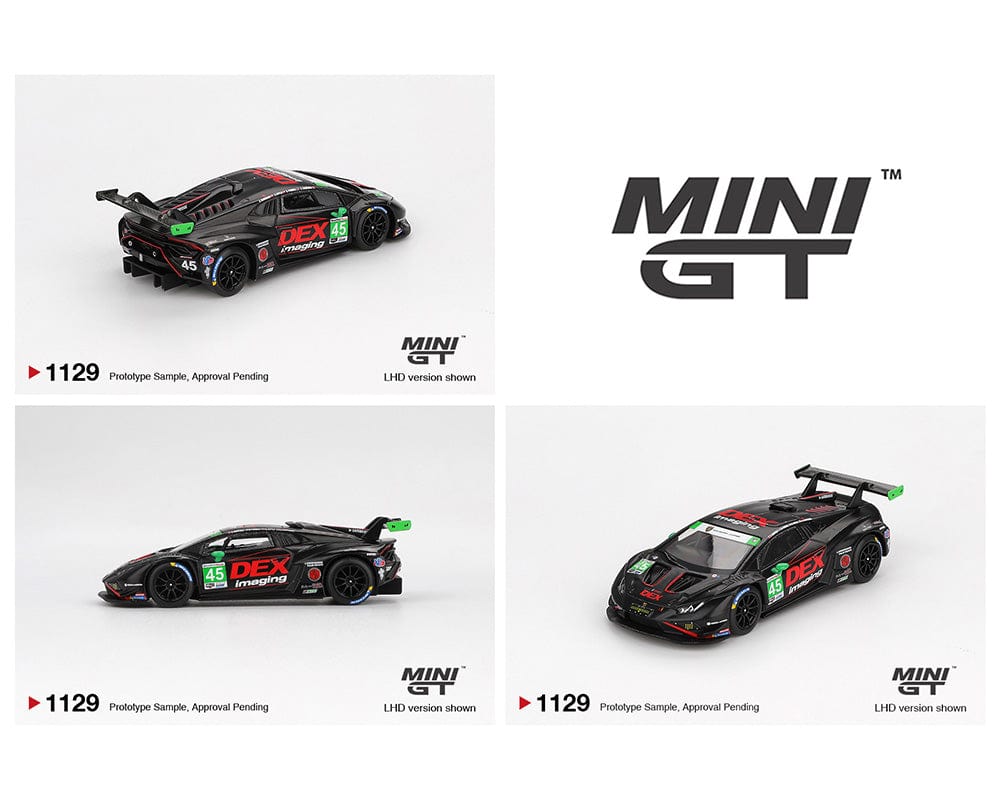 Lamborghini Lamborghini Huracán GT3 EVO2 #45 No.45 DEX Imaging 2024 IMSA Daytona 24 Hrs Mini GT