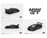 Chevrolet Corvette  Corvette Z06 GT3.R Road America Test car Black Mini GT 1:64