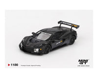 Chevrolet Corvette  Corvette Z06 GT3.R Road America Test car Black Mini GT 1:64