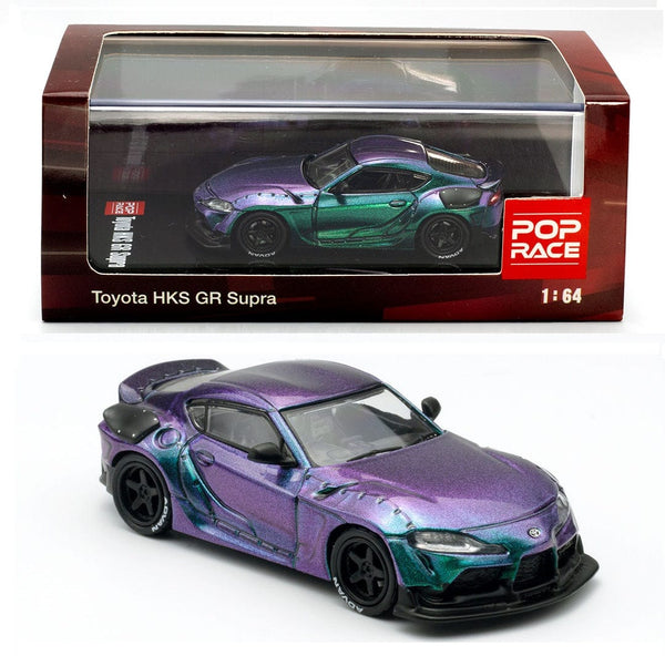 HKS GR Supra Magic Purple Pop Race 1:64