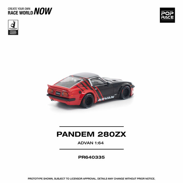 (Pre-order) Datsun 280ZX Pandem Advan Pop Race 1/64 scale