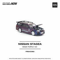 Nissan R34 Stagea Magic Purple Pop Race 1/64 scale