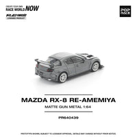MAZDA RX-8 RE-AMEMIYA GUN METAL PopRace 1/64