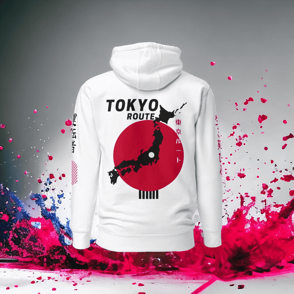 Tokyo Route Japanese style hoodie