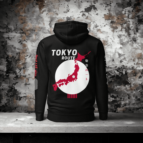 Tokyo Route Japanese style hoodie