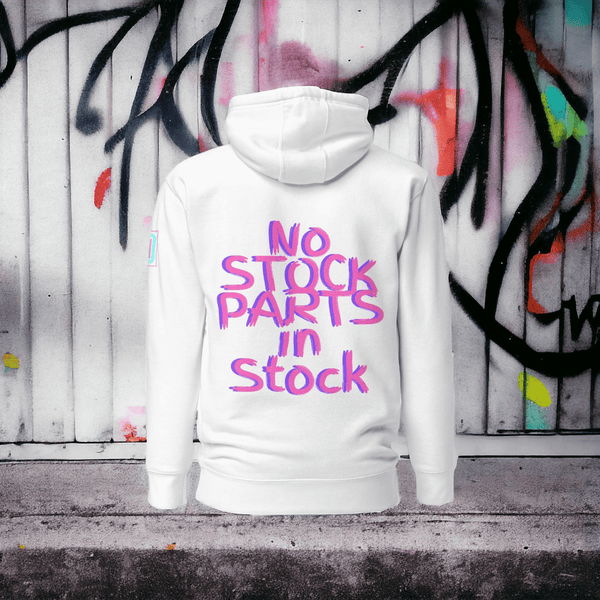 No Stock Parts in Stock girls hoodie