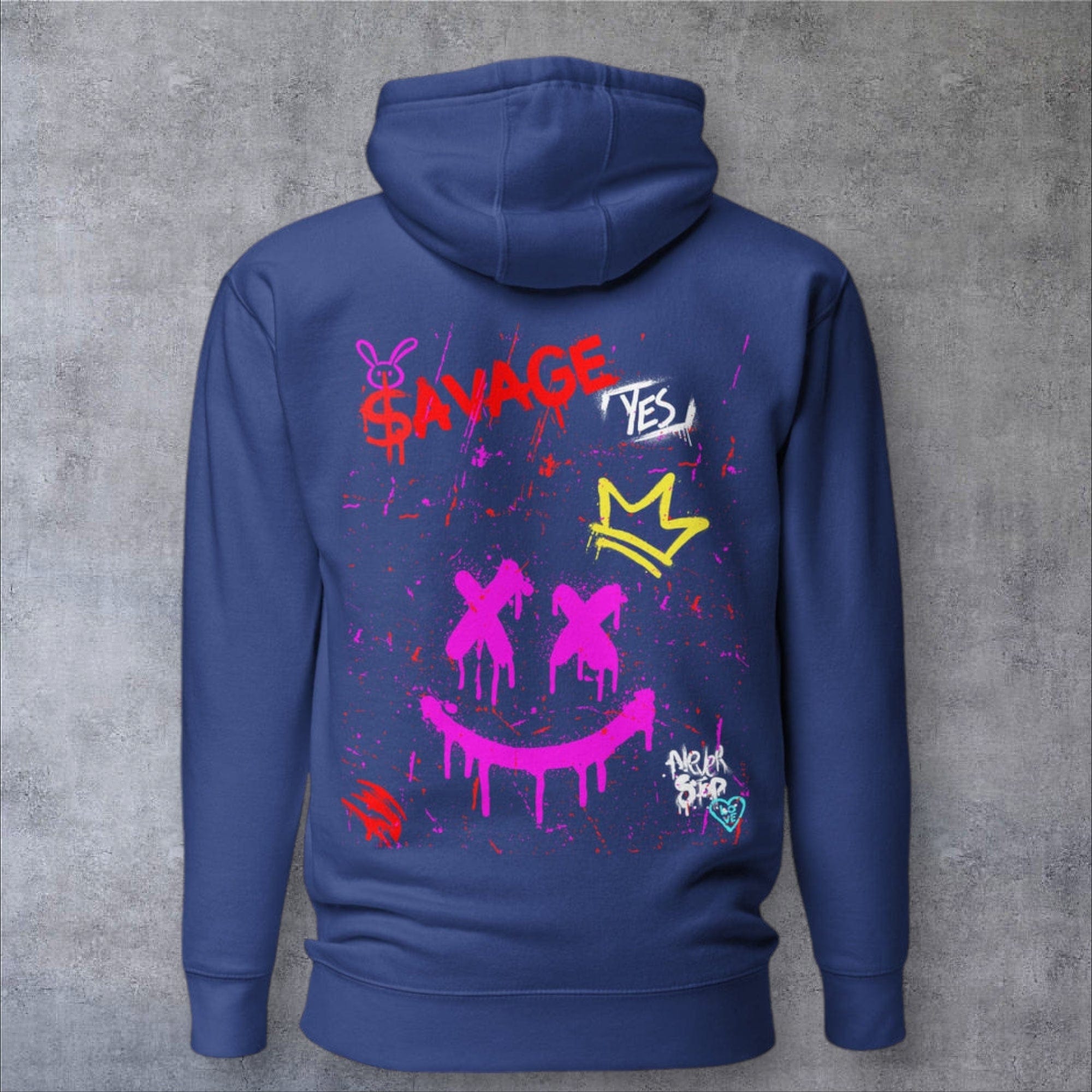 Savage Hoodie Blue