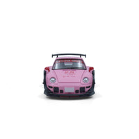 Porsche 911 993 RWB Hooters Matte Pink ModelModel 1:64