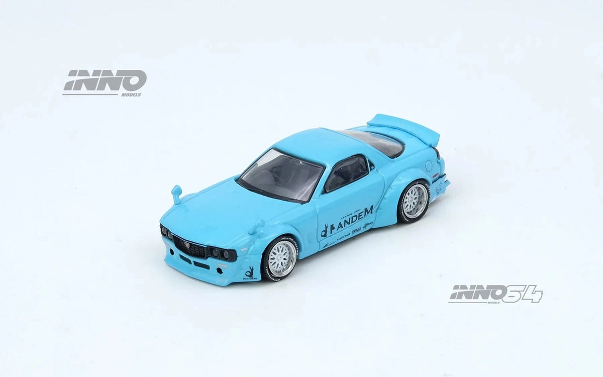 Mazda RX7 FD3S Pandem Rocket Bunny Tiffany Blue Inno64