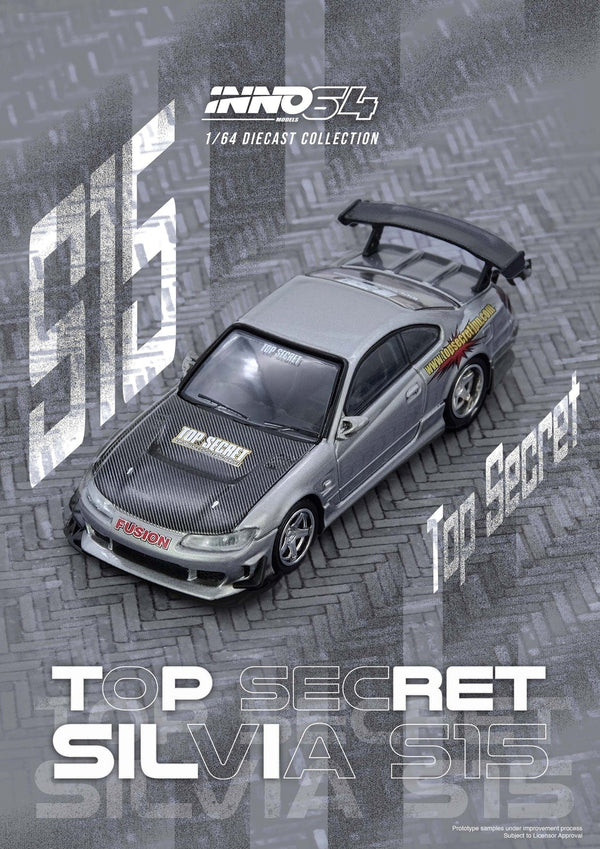 Nissan Silvia S15 Top Secret Inno64 1/64 scale