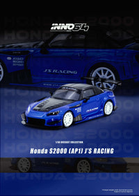 Honda S2000 J'S Racing Blue Inno64 1/64 scale