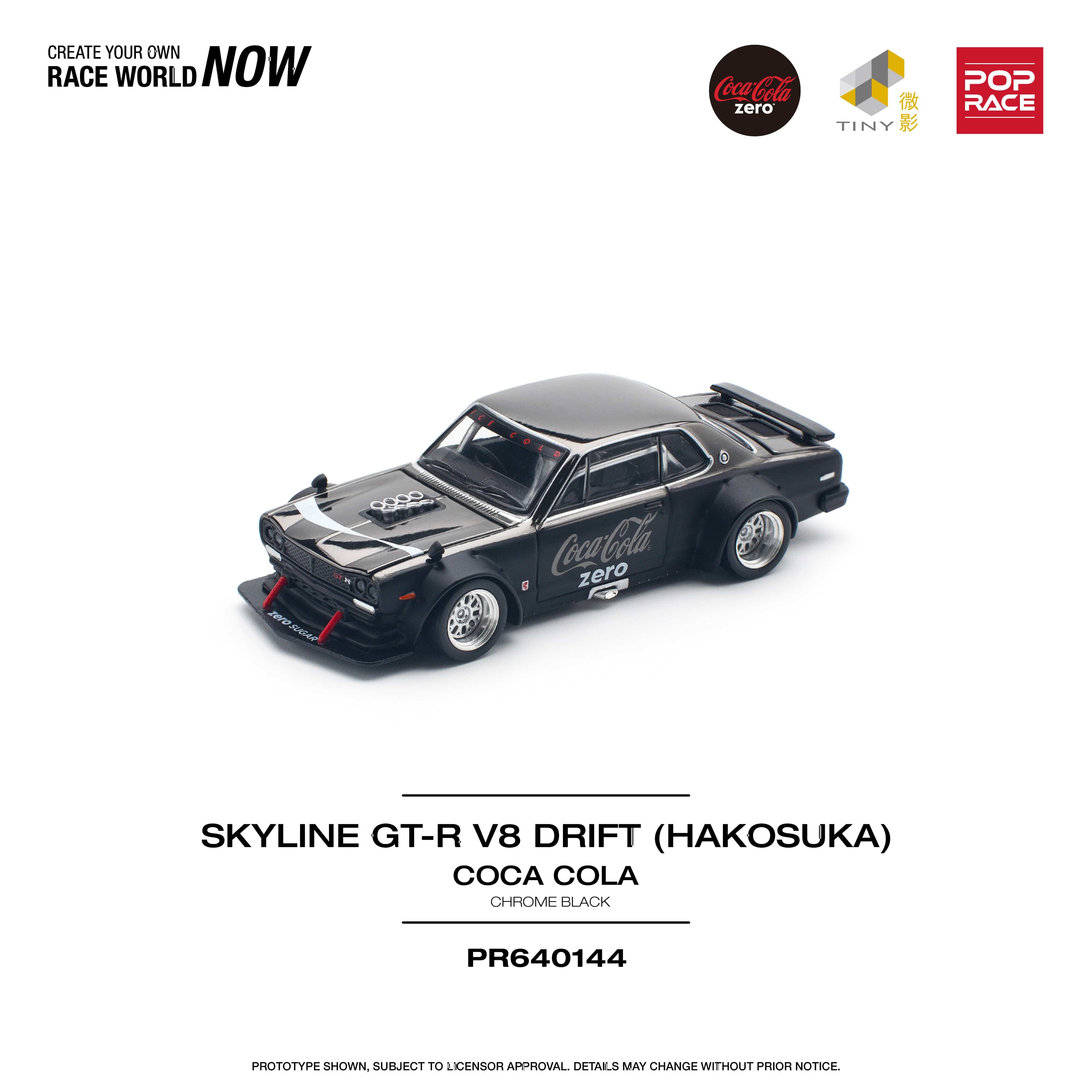 最大15%OFFクーポン Pre-order) Skyline GT-R V8 Drift Hakosuka Coca Cola Zero 1 コレクション