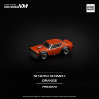 Skyline GT-R V8 Drift Kenmeri Orange 1/64 Pop Race