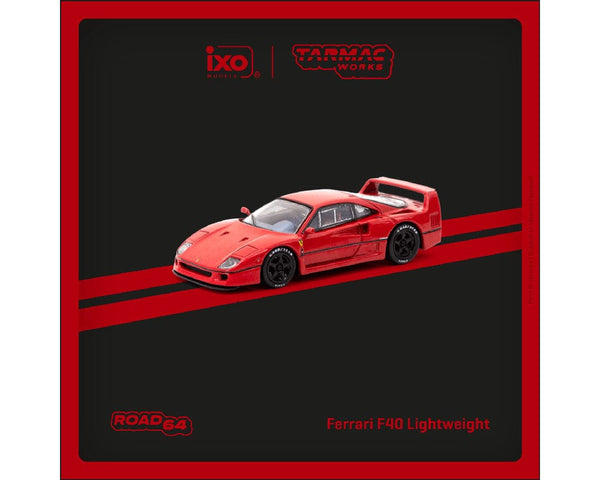 Ferrari F40 Lightweight Red Road64 Tarmac Works 1/64 diecast
