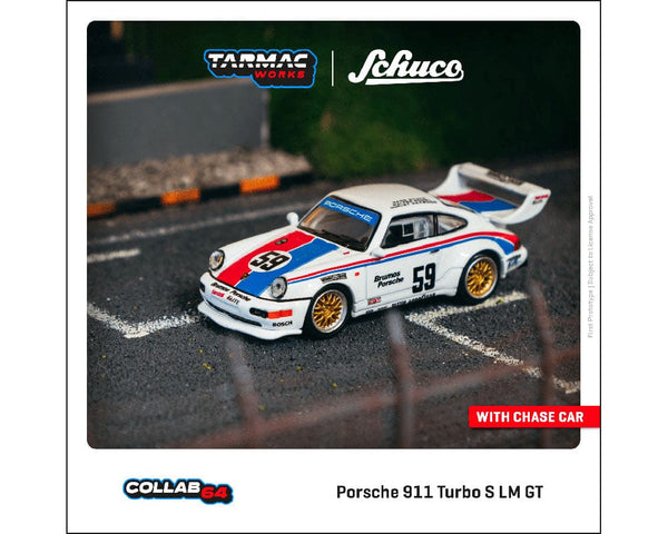 Porsche 911 Turbo S LM GT 12H Sebring 1993 #59 Tarmac Works Schuco 1/64 scale (PRE-ORDER) T64S-009-93SEB diecast car