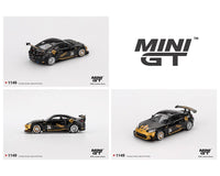 Toyota GR86 LB★Nation Black & Gold Mini GT 1:64 