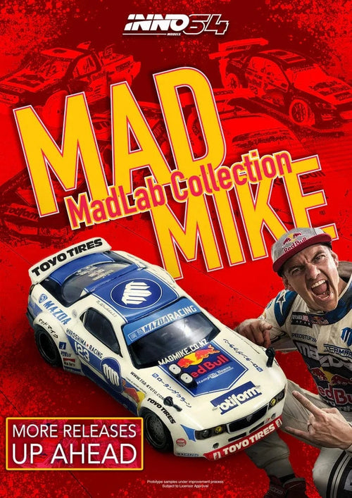 Mazda RX7 FD3S Pandem Rocket Bunny Mad Mike Madlab Collection