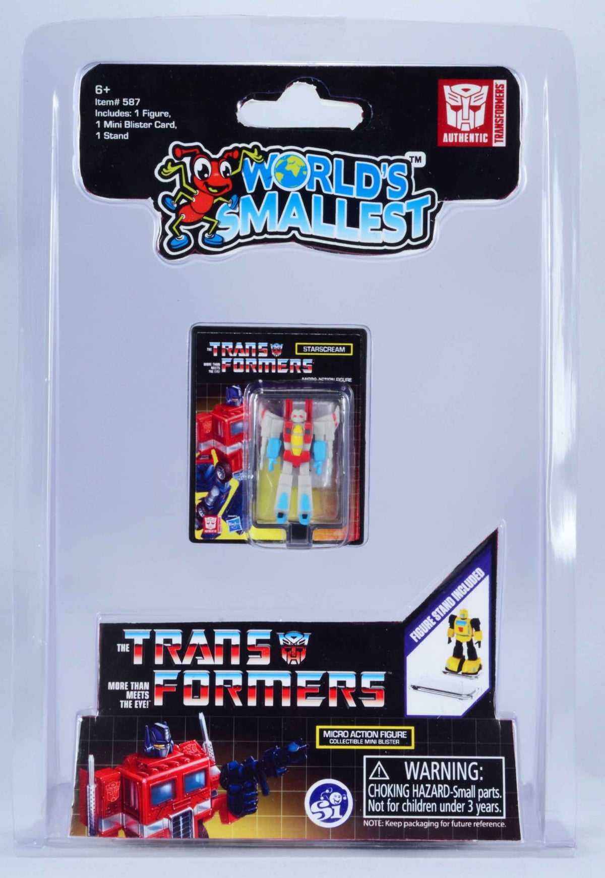 Transformers Micro Action Figures World's Smallest Starscream