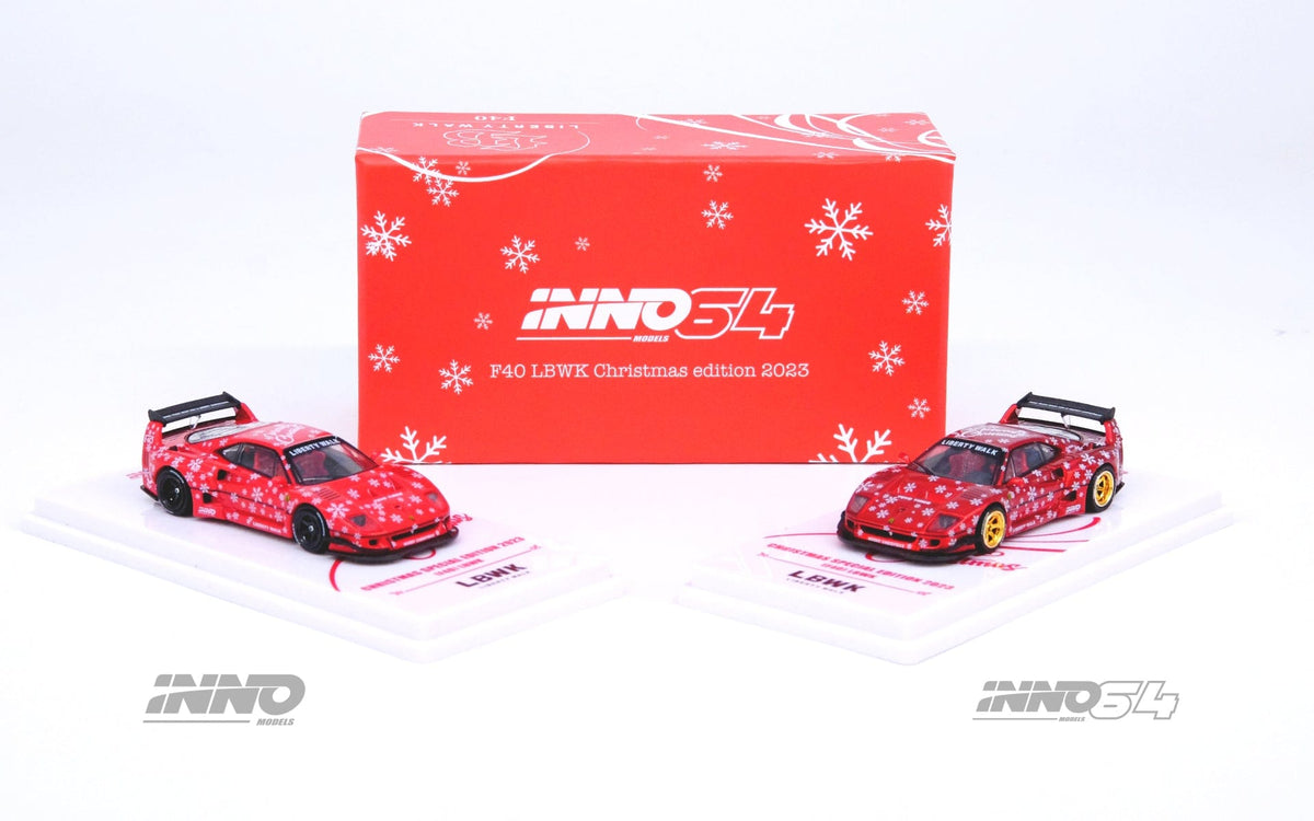 Ferrari F40 Christmas edition Liberty Walk Inno64 chase