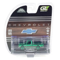 Chase 1972 Chevrolet Cheyenne C10 Short Bed Black Greenlight Hobby Exclusive 1:64 Green Machine