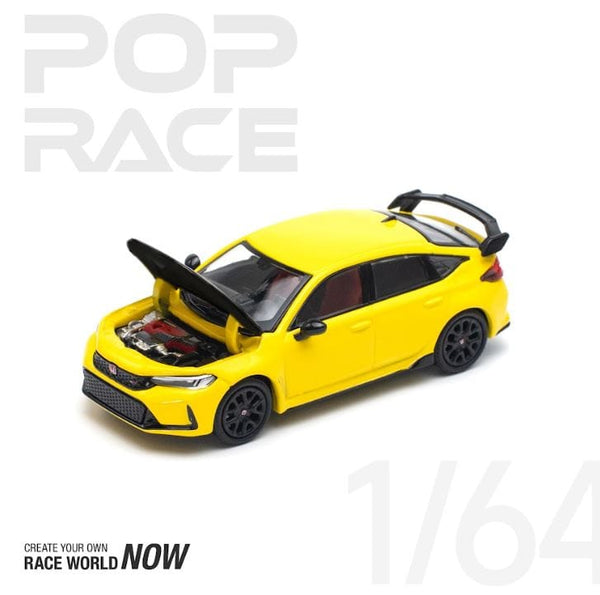 Honda Civic Type-R FL5 Yellow Pop Race 1/64 scale