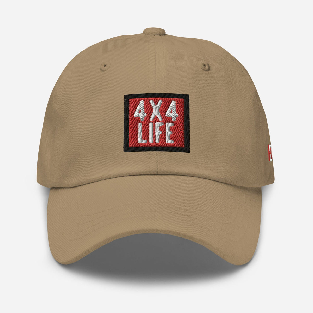 4x4 Life Dad Hat Khaki