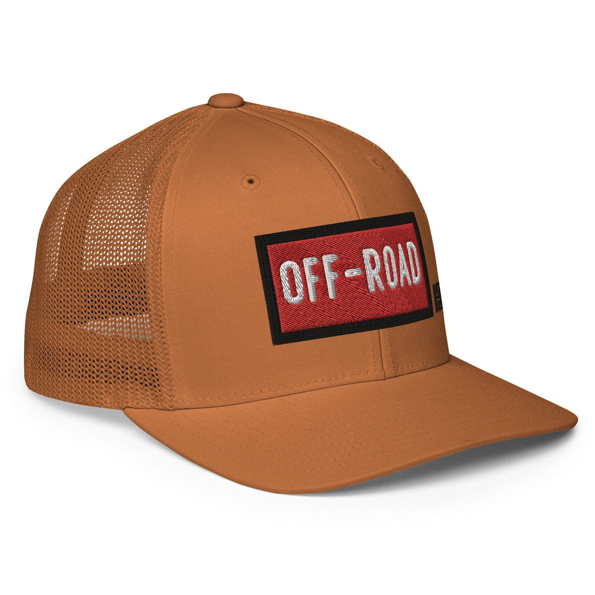 Off-Road Trucker Cap Closed-back Rust