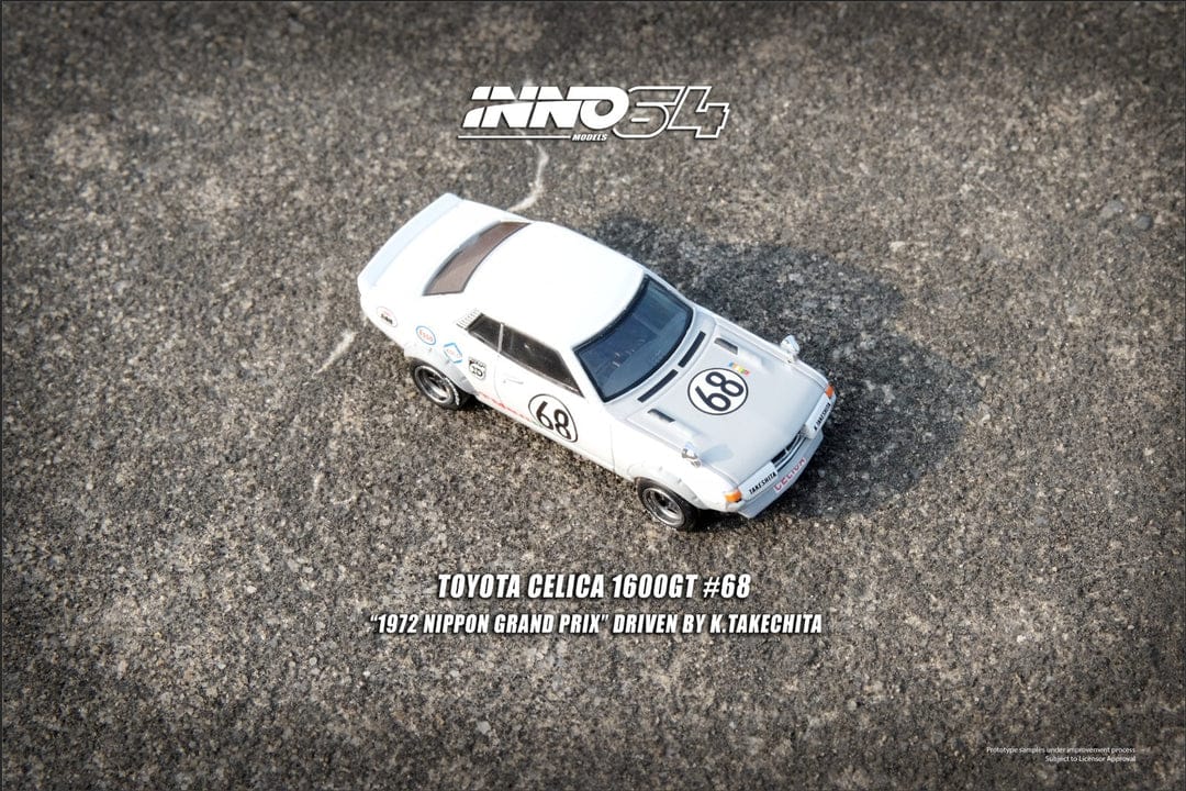Toyota Celica 1600GT TA22 #67 & #68 Nippon Grand Prix 1972 Box Set Collection Inno64