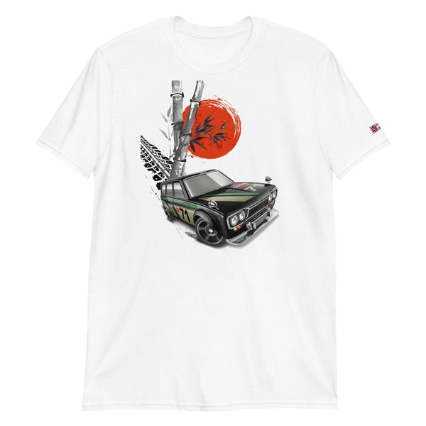 Datsun 510 Wagon Madness in the Bamboo Forest T-Shirt