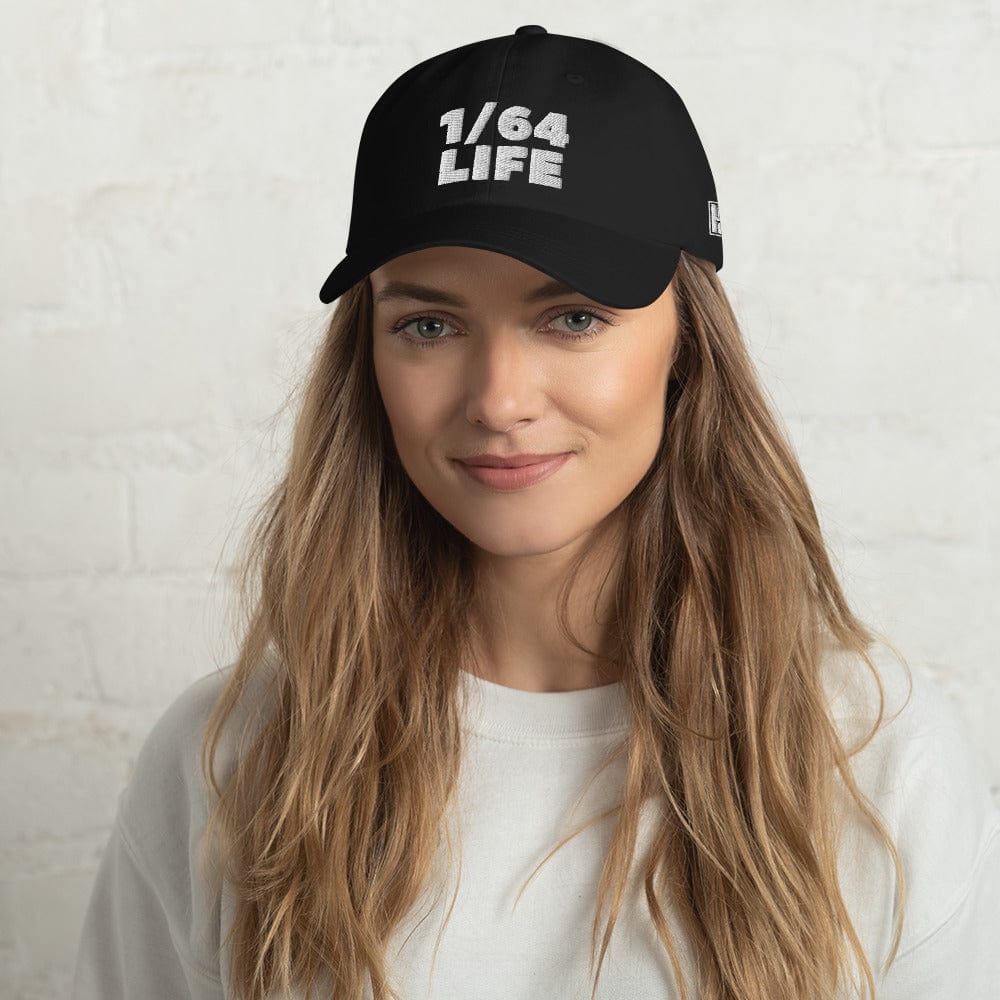 Dad hat 1/64 Life series White on