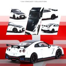 (Pre-order) Nissan Skyline GT-R R35 Nismo White Inno64 1/64 scale