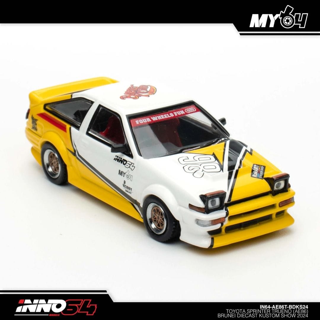 Brunei Kustom Show Exclusive Toyota Sprinter Trueno AE86 Inno64