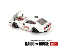 Kaido House Mini GT Fairlady Z Motul V3 White Limited Edition 1/64 scale KHMG064