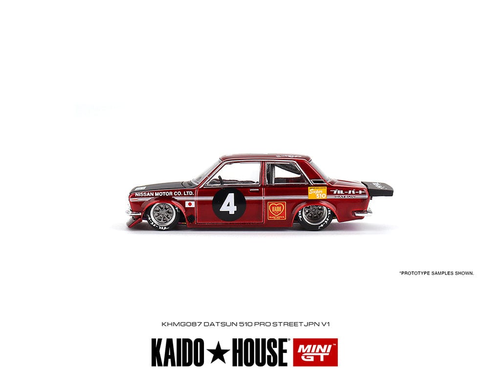 Datsun 510 Pro Street JPN V1 Kaido House Mini GT 1:64 scale – Hanz 