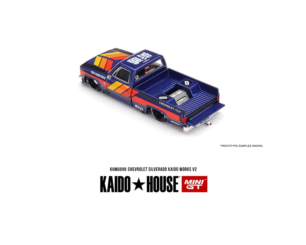 Chevrolet Silverado Kaido Works V2 Kaido House Mini GT 1/64 scale 